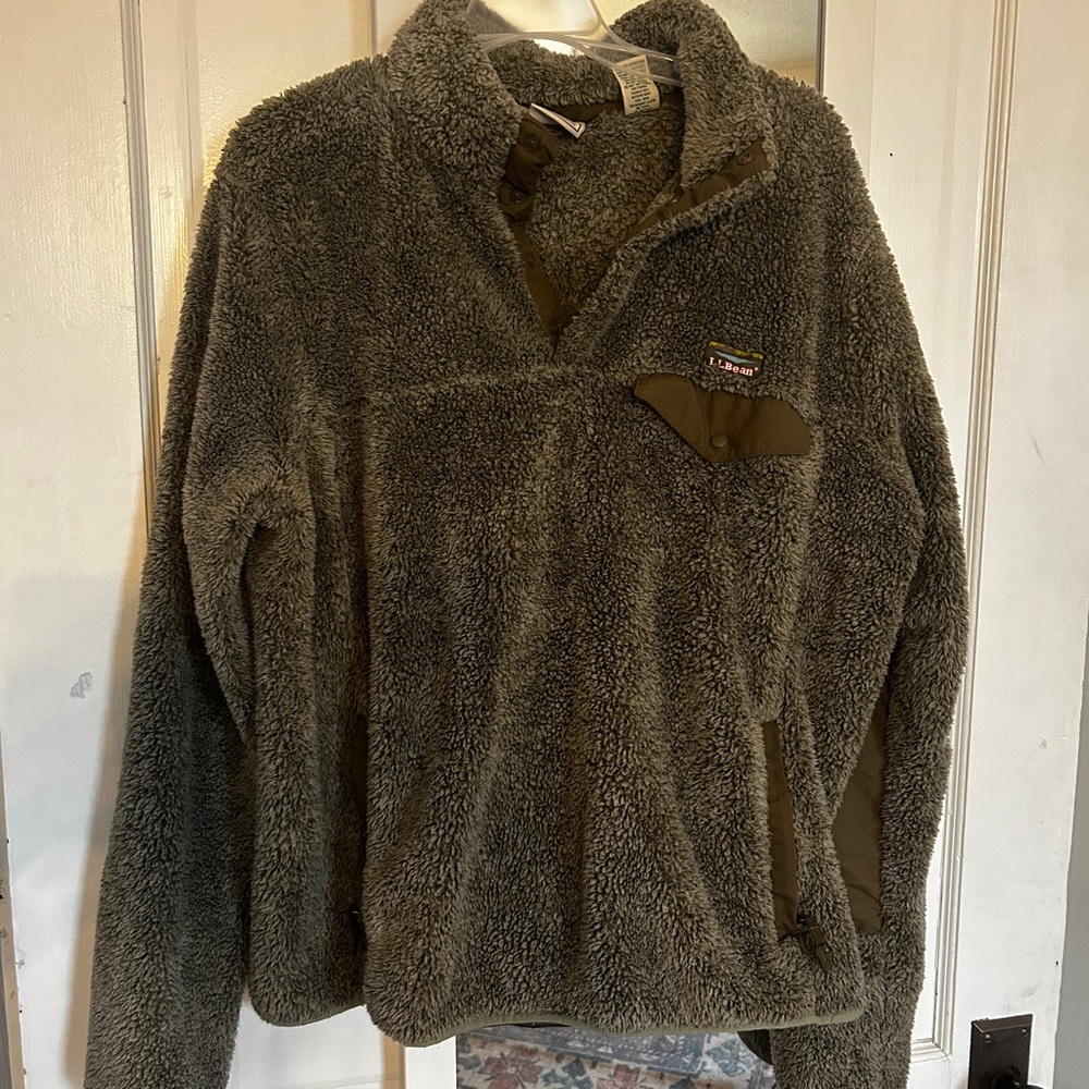 LL Bean Quarter Snap Sweatshirt